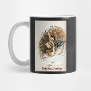 Christmas Rabbit - Beatrix Potter Mug